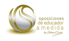 Logo Oposiciones a educador con texto